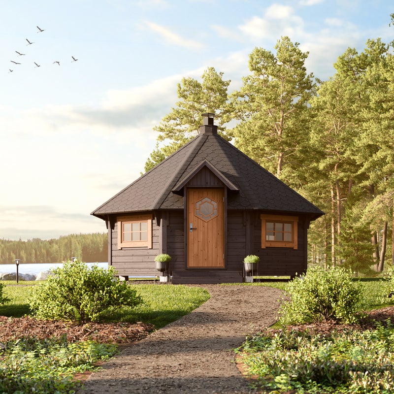 Grillk&aring;ta XL-Deluxe (17 m&sup2;)