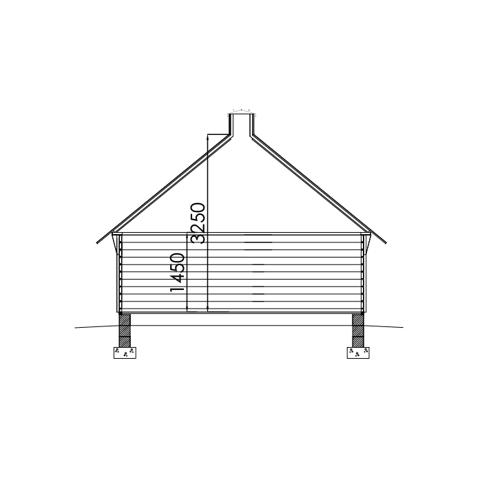 Grillk&aring;ta XL-Deluxe (17 m&sup2;)