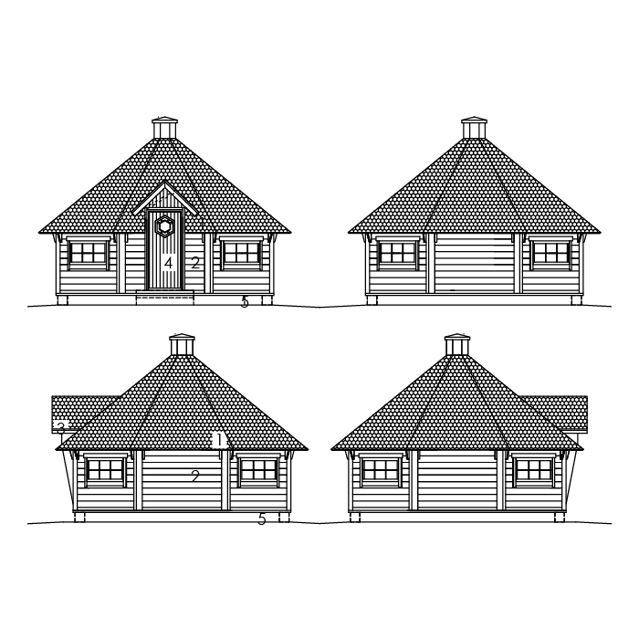 Grillk&aring;ta XL-Deluxe (17 m&sup2;)
